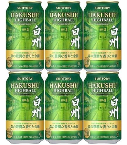 Amazon.co.jp: サントリー プレミアム ハイボール 白州 森の豊潤な香り