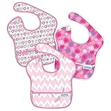Bumkins Waterproof SuperBib 3パック(6 – 24ヶ月) US サイズ: 3 Pack