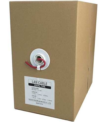 Amazon.co.jp: TOKYO FUJI 冨士電線 CAT5E 単線LANケーブル 300m巻き