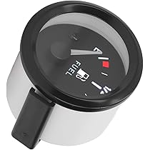 武川　FUEL METER(LEDバックライト付) 新品、未使用 バイク 燃料計 後付け 52mm 汎用 車オートバイ 燃料レベル