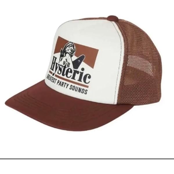 Amazon | ヒステリックグラマー キャップ PIT CREW キャップ ブラック