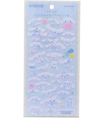 Amazon.co.jp: シナモロール[シールシート]4サイズステッカー