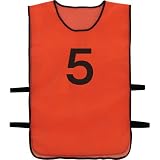 TRUSCO(トラスコ) 番号安全ベスト 「5」 オレンジ TBB5