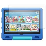 Fire HD 10 キッズモデル (2021年5月発売モデル) 向け ブルーライトカットフィルム 液晶 保護フィルム 指紋防止 気泡レス加工 抗菌 保護シート 透明 光沢