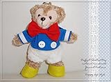 ダッフィーシェリーメイコスチュームハンドメイドドナルドコスチュームバッチサイズぬいば服6b