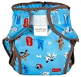 Kushies防水おむつラップ Infant ブルー C602-59