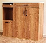 薄型キッチンカウンター　90幅　US-90 (ナチュラル)