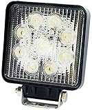 SEIKOH LEDワークライト 高輝度 35W 9連 12V 24V対応 6000ｋ 丸型 汎用 広角タイプ 防水仕様