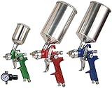 Star Asia 19221 HVLP Spray Gun Kit with Aluminum Case [並行輸入品]