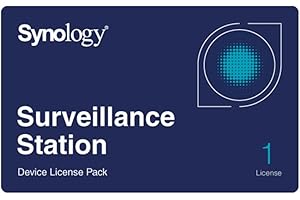 Synology Surveillance Device License Pack for NAS with 1 Additional License