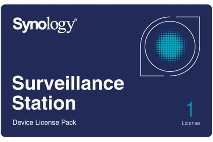 Synology Surveillance Device License Pack for NAS with 1 Additional License