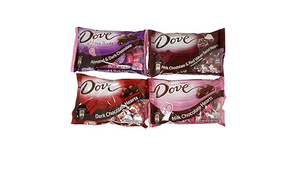 Amazon バレンタイン限定 Dove ダブ シルキースムース プロミス チョコレート ４セット 並行輸入品 Dove チョコレート菓子 通販