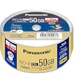 Amazon.co.jp: パナソニック 録画用4倍速ブルーレイ片面2層50GB