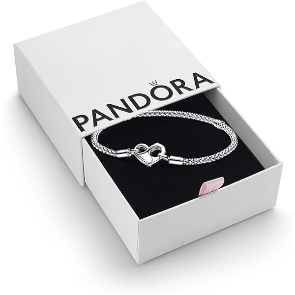 Amazon | [パンドラ] Pandora Rose ビーズ & パヴェ ブレスレット 19
