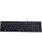 Amazon | HP 有線 USB 薄型 320K 日本語配列 JPキーボード