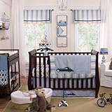 Luca 4 Piece Baby Crib Bedding Set by Petit Tresor by Petit Tresor