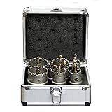 超硬ホールソーセット10pcs マルチホルソー 穴開け 金工 旋盤 配管 ドリル