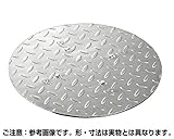 OPF-40 スチール製縞鋼板マンホール蓋φ460