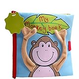 Tovadoo 布絵本 お出かけ絵本 猿のストーリー ソフト 布のおもちゃ 知育玩具 0-2歳 知育玩具 プレゼント