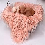 Refaxi 新生児の赤ちゃんの写真の写真の銃の小道具の服ブランケットラップ（ピンク）