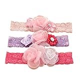 Jolieer ベビーキッズ ガールズ ウサギボウ 伸縮 ヘアバンド カチューシャ　弾性 ベビーカチューシャ