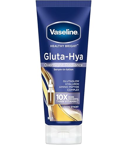 Amazon | Vaseline Gluta-Hya Serum Burst Lotion healthy bright