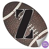 壁文字Football文字ステッカーアルファベット初期ビニールステッカー子供デカール子供ルーム装飾赤ちゃん保育園男の子寝室デコレーションChilds名Personalizedデカールグラフィックスポー