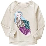 クレイジーエイト Crazy 8/ スパークル アウル プルオーバー オートミール トップス長袖Tシャツ M【並行輸入】