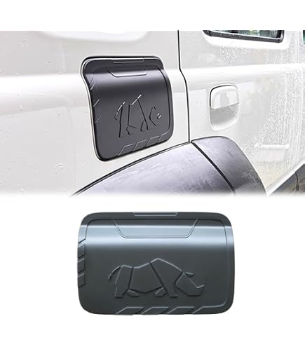 Amazon.co.jp: Javelith For JC74W Fuel Tank Cap Cover, Side 3D Duel