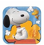 ヴィアライト(VIARITE) スヌーピー 小皿 スモールプレート 紙皿 バースデーパーティー 誕生日会 PEANUTS small Plates party goods