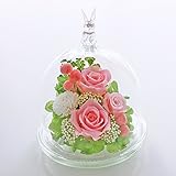 うさぎ　 (１．ピンク　ブルー発光) ”光るバラ”　ホタル