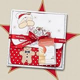 Izziwotnot Forever Friends Snowflake Christmas Baby Gift Box, 0 - 3 Months by Izziwotnot