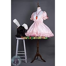 コスプレ衣装一式　東方Project 因幡てゐ ウィッグ Amazon.co.jp: [たのしい] 因幡てゐ 幸運の白兎コスプレ衣装