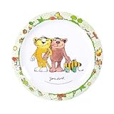 p:os 66072 Plate Melamine with Janosch Embossing by P:OS