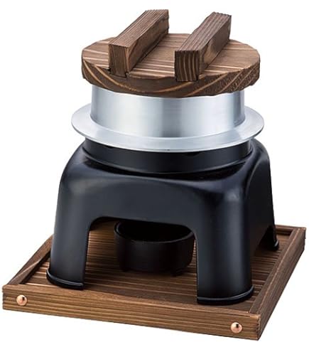 Amazon | ニュー釜めしカマドセット (内側フッ素加工) [ 約20 x 20 x