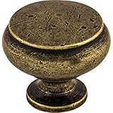 トップノブm208 Tuscany 1 – 1 / 4インチ直径マッシュルームキャビネットノブ、 -x1 1/4"x1 1/16" M208 1