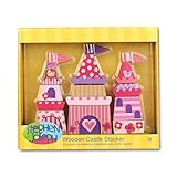Stephen Joseph Princess Wooden Stacking Set [並行輸入品]