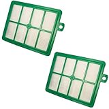 HQRP 2-Pack Hepa filter for Electrolux 7061A/EL7061A/7066A/EL7066A Vacuum Cleaner plus HQRP Coaster