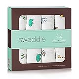 (エイデンアンドアネイ) aden+anais おくるみ スワドル aden+anis classic swaddle 4-pack ジャングルジャム [並行輸入品]