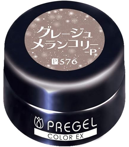 Amazon | プリジェル ジェルネイル カラーEX グレイッシュミスト 4g PG