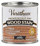 ラストオレウム262034 1 / 2 Pint Varathane Fast Dry Wood Stain、ライトウォールナット