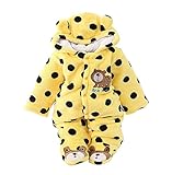 カバーオール　新生児　ベビー服　ロンパース　前開きフード付き　 防寒着 男の子 女の子 春と秋と冬　長袖　赤ちゃん　出産祝い　ふわふわ　可愛い 柄　4種デザイン　帽子付き　ロンパース　0-3ヶ月　3-