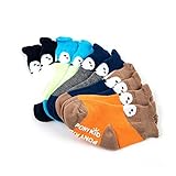 Marca West 5 Pairs Baby Infant Anti Slip Skid Socks Cartoon Fox Floor Socks by Marca west