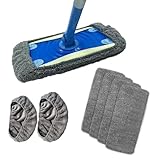 So&Saku クイックルワイパー対応 パッド フローリングワイパー対応 パッド 雑巾 ドライ 水拭き ワックス (４ 枚入り)