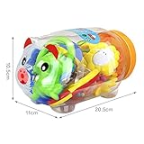bobury 7pcs Rattles Infant Hand Jingle Shakingベル新生児Grasping Toyランダム色