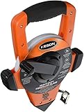 Keson OTRS18100 100-Feet Open Reel Fiberglass Tape Measure by Keson