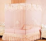 royal-太字ThickeningステンレススチールブラケットスクエアトップジッパーMosquito Net ( 1.2 M ( 4フィート)ベッド)