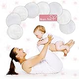 Nursing Pads, Reusable Bamboo Breast Pads By Heart Felt. Enjoy Soft, All-natural Bamboo Against Your