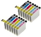 【ノーブランド品】(12 色セット) Epson IC6CL50 エプソン 【互換インクカートリッジ 】 (プリンター カラリオ EP-302, EP-4004, EP-704A, EP-774A, EP-801A, EP-802A, EP-803A, EP-804A, EP-804AW, EP-901A, EP-904A, PM-A820, PM-A840, PM-A840S, PM-A920, PM-G4500, PM-G860, PM-T960)