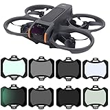 DJI Avata 2ドローン 対応 レンズフィルター フィルターキット 多層コーティング HDニュートラルデンシティフィルター (UV/CPL/ND8/ND16/ND32/ND64/STAR/NIGHT)